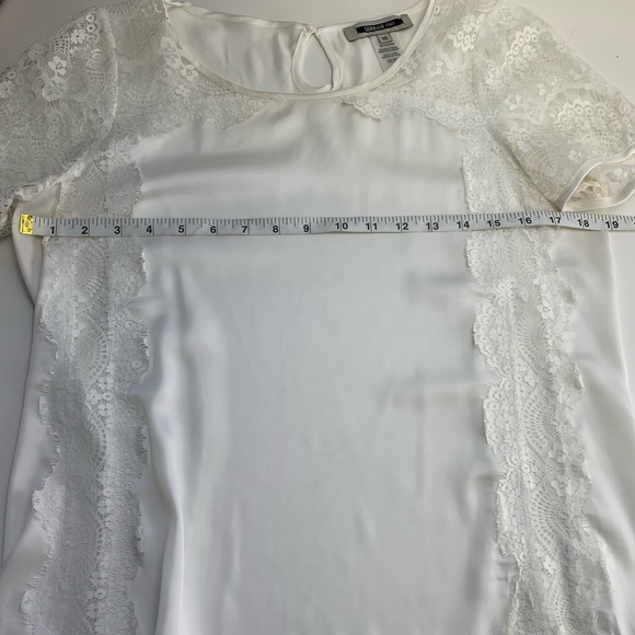 Serrano Italy white top with lace - Picture 4 of 6